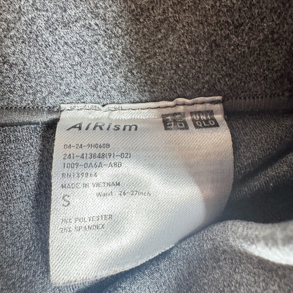 Uniqlo Gray Leggings High Waist Stretch NWOT - Picture 5 of 8